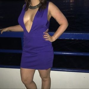 Violet Bebe low cut dress M